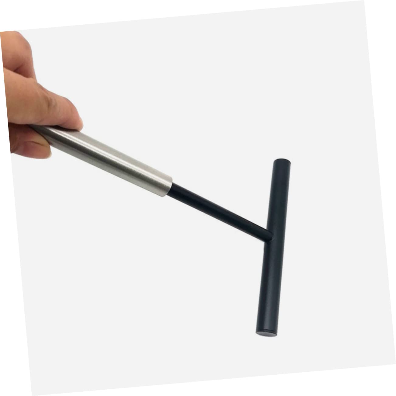 Cabilock Crepe Spreader t Shape Pancake Spatula Stainless Steel Baking Tool Easy Scrape Safe for Kitchen