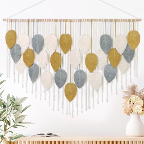 Décoration murale en macramé : comment réchauffer les murs de votre salon