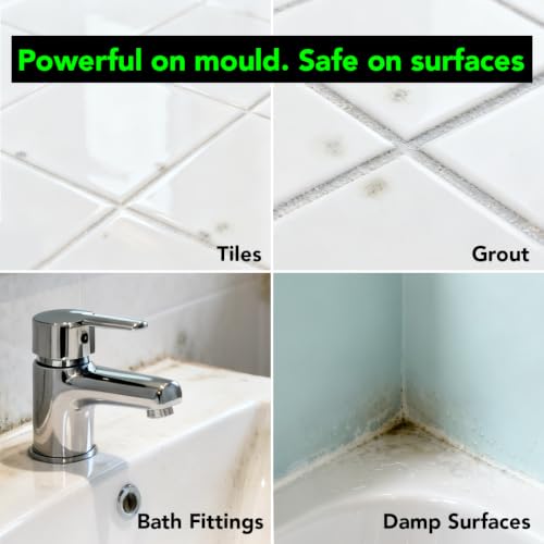 Image of Beco Max Mould & Fungus Cleaner Spray, Removes 99.9% Mold, Fungus, Mildew & Algae, Safe for Tiles, Grout, Walls