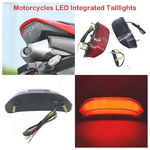 Luces traseras CBR600RR integradas para eliminar intermitentes rotos de serie 2