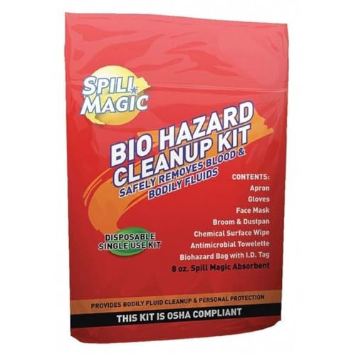 Spill Magic Biohazard Spill Clean Up Kit, (SM-BIOHAZARD)