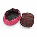 Masione Pet Bed Dog Puppy Cat Soft Cotton Fleece Warm Nest House Mat (Red)