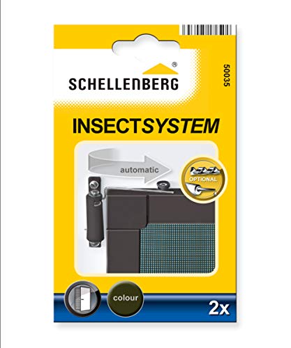 Preisvergleich Produktbild Schellenberg 50035 Türschließer für Insektenschutz-Türen (2 Stück) zum Schrauben