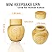 Mini Scattering Urns for Human Ashes, 2.1''x2.6'' Biodegradable Tubes with Tree of Life Pattern Engraved (Set of 2)