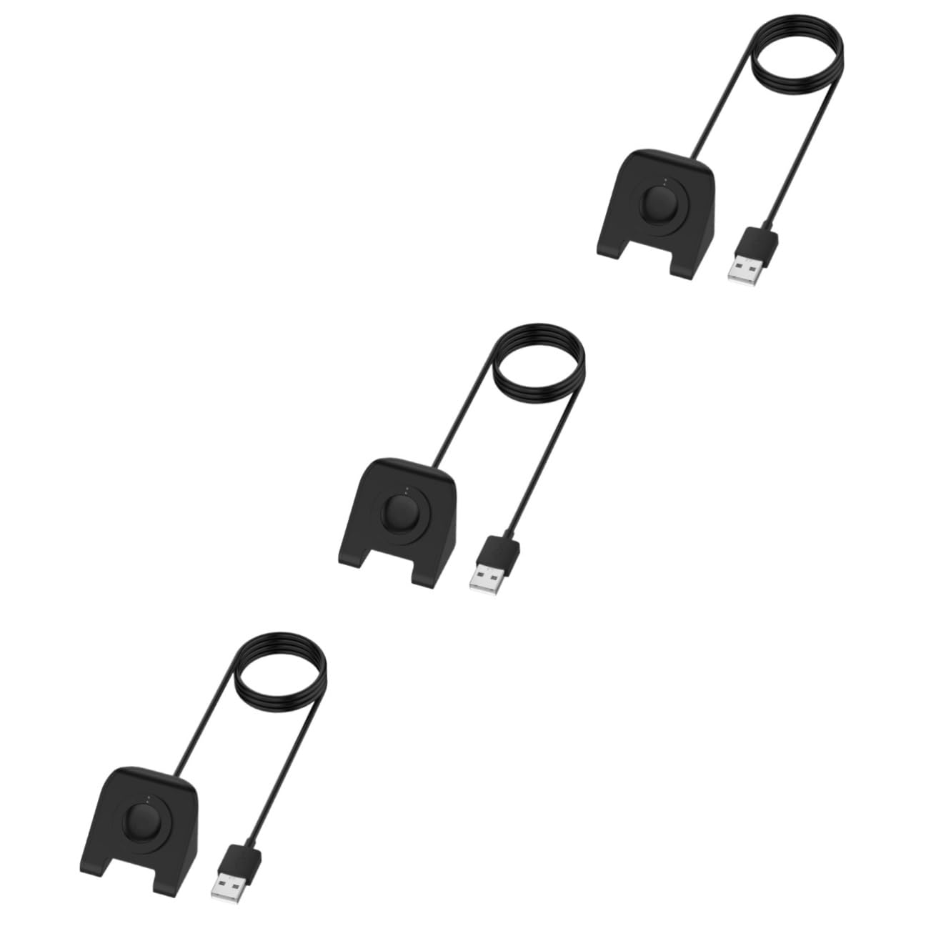 Hemobllo 3pièces Adaptateur De Charge Compatible pour Montre Connectée Gen Gen Chargeur TPE Pratique Et Stabile pour Bureau Et Voyage