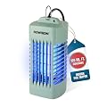 Flowtron Indoor Bug Zapper (Green) - 1000V Electric Insect Killer with UV Light - 160 Sq Ft Coverage - Plug-in Fly & Mosquito Trap for Bedroom, Kitchen & Office