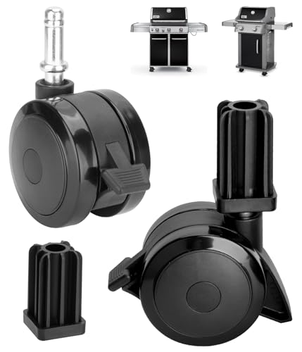 Image of 2-Pack 70360 Locking Caster with Insert for Weber Genesis S-330 /E-310 /E-320