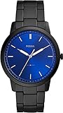 [フォッシル] 腕時計 THE MINIMALIST 3H FS5693 メンズ 正規輸入品 ブラック