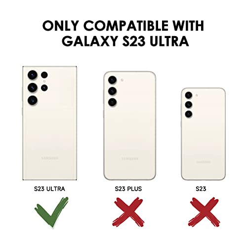 Losin For Galaxy S23 Ultra Perfume Bottle Case Bling Glitter Case For Women Girls Detachable Crossbody Lanyard Strap Case Luxury 3D Sparkle Rhinestones Gemstone With Cute Plush Furry Ball Cover, Pink #TOP6