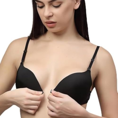 Image of Brachy Women's Poly Cotton Padded Wired Push-Up Bra