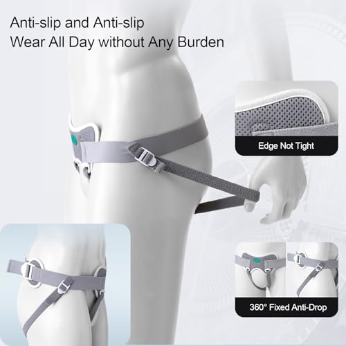 Faja para Hernia Inguinal Unisex con 2 Almohadillas de Silicona miniatura 4