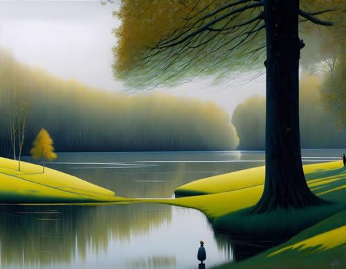 Toile murale Across the River and Into the Trees décoration murale 50x70