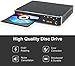 LP-099 Reproductor de DVD, Compact DVD Player (Full HD,HDMI, USB,Divx,MP3 Incluido Cable...