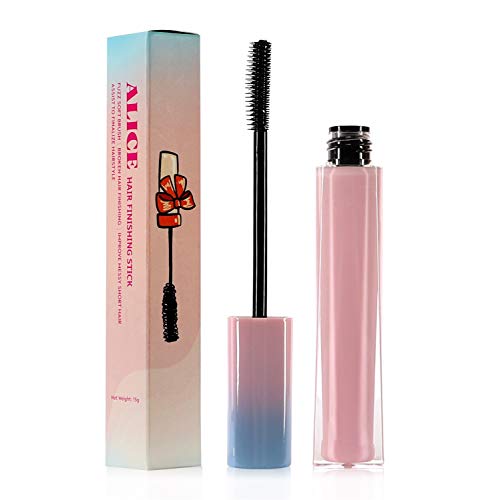 Flyaway Hair Finishing Stick Bangs Fixing Gel Small Broken Hair Styling Wax, Moisturizing Refreshing and Non-Greasy,15ml