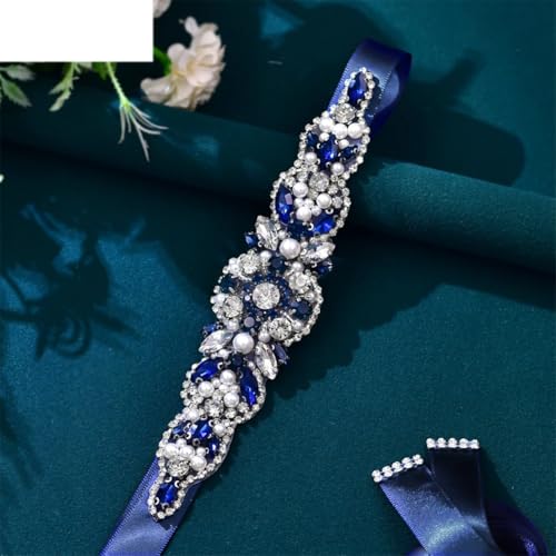 Vintage Wedding Belt Stone Jewelry Applique Bridal Accessories Formal Dress Waist Decoration4