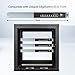 PhyinLan Rack Mount Kit for Ubiquiti Switch, 1U Rack Ears for EdgeSwitch ES-8-150W Switch 8 Port and for US-8-150W UniFi Switch 8 Port