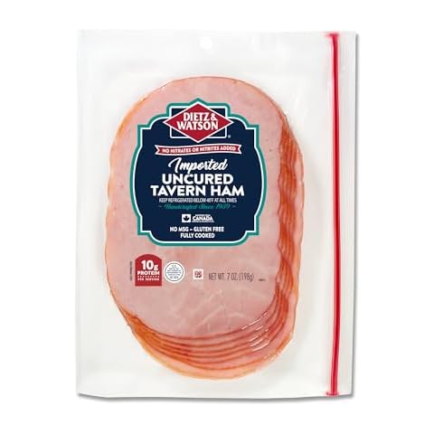 Dietz & Watson Pre-Sliced Imported Tavern Ham, 7 oz Cover