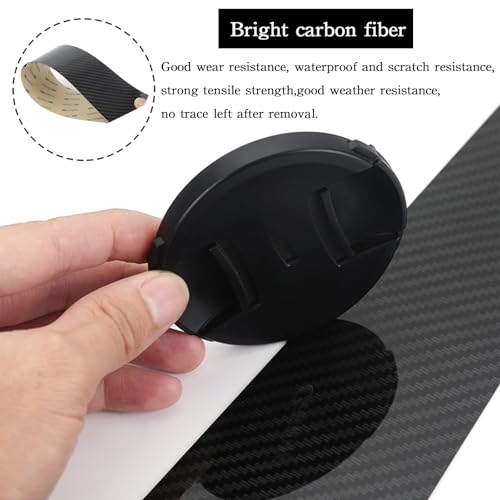 Kit de pilar de ventana efecto carbono para Acura RDX 2019-2024 6