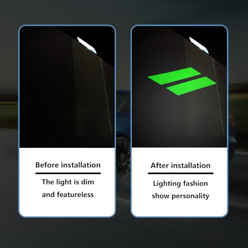 2PCS luces LED para puerta coche Charger 2006 en adelante miniatura 3