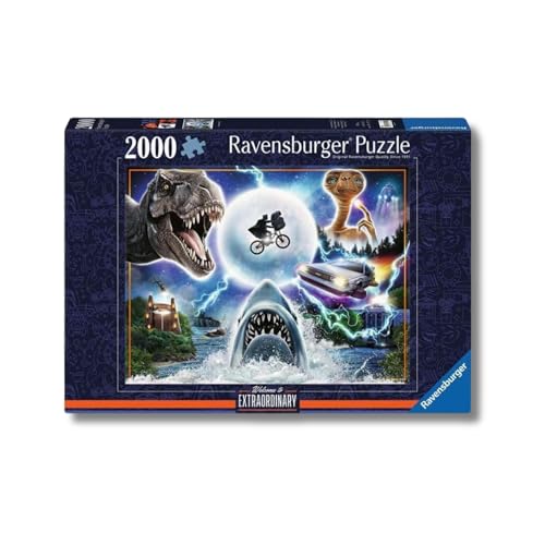 Ravensburger - Puzzle 2000 Pezzi Vault Universal & Amblim | Puzzle 2000 Pezzi | Rompicapo Adulti E Bambini Dai 14 Anni In Su | Regalo Per Bambini E Adulti | Misure 98x75cm