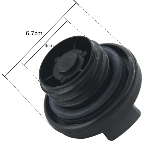 Kalunfex Tankdeckel versperrbar für CF-Moto CForce 450 820 550 850 1000 ATV UTV 7020-010120 Kraftstofftankdeckel Schloss