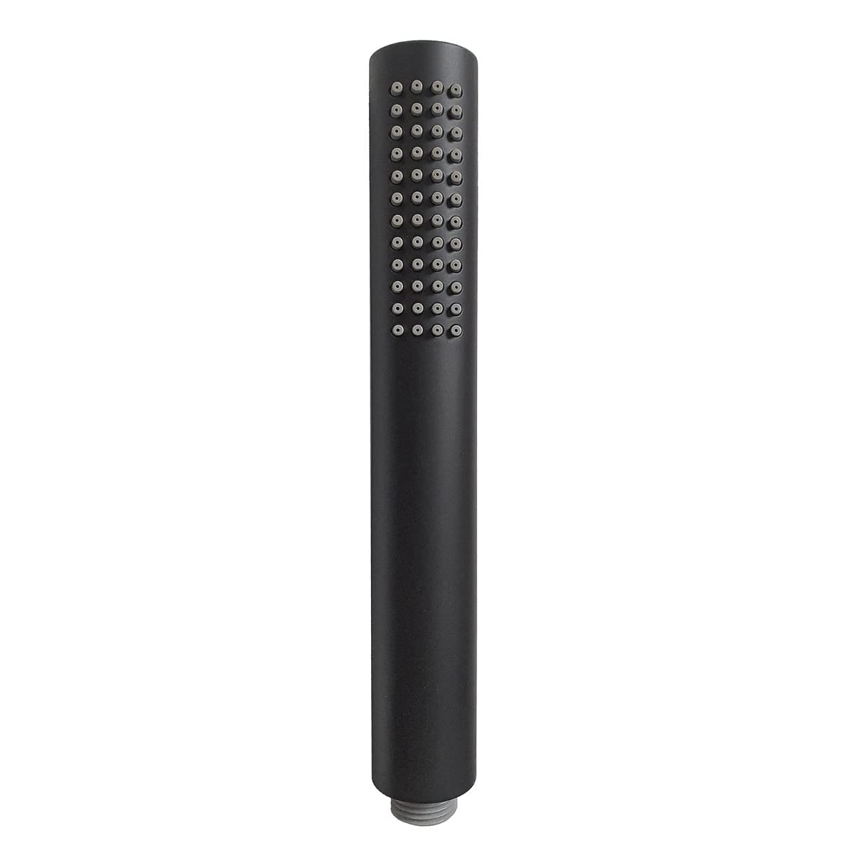 Nes Home Black Minimalist Pencil Handheld Shower Head Handset Matte