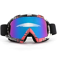 SPOSUNE Lunettes De Moto, VTT, Moto Tout-terrain, Course MX