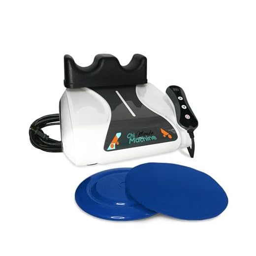 Chi Miracle Machine 2.0, Electric Swing Massager for Vitality, Swivel Disc, Cushion, Deep Ankle Rest, Multi Speed with Auto Shut Off, Sleep, Swollen Ankles, Fibromyalgia