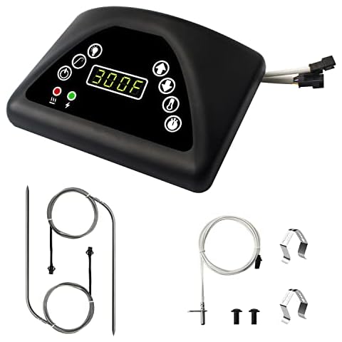 Digital Control Board 9907190002 Replacement for Masterbuilt Electric Smoker with TEM Probes, Compatible with MB20072418, MB20042218, MB20072618 and Other Smoker Grill Models Cover
