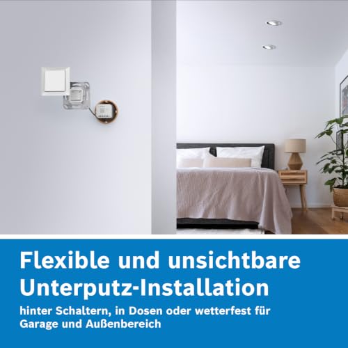 Bosch Smart Home Licht-/Rollladensteuerung II, Licht & Rollläden smart machen, App- & Sprachsteuerung, Automationen & Zeitpläne… – Ansicht 6