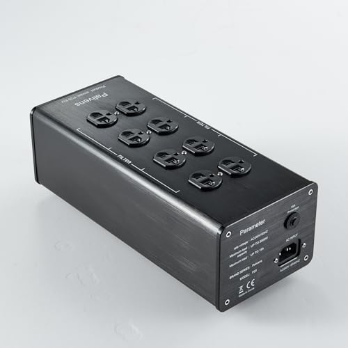 Pailvens P20-US Ac Power Filter Power Conditioner, 8 Ways Power Socket, Line Conditioner Power Purifier With Universal Outlets thumb #3