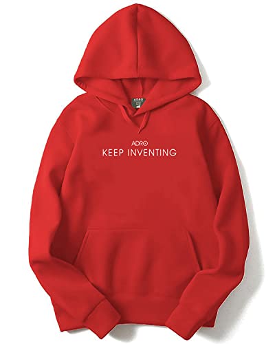 Image of ADRO Men Cotton Hooded Sweatshirt
