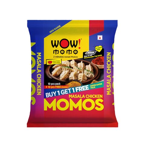 Image of Wow Momo Masala Chicken Momos,20 Pcs