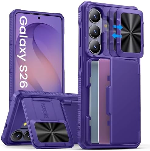 Amazon.com: SSLOTSCASE for Samsung Galaxy S26 Case with Card Holder ...