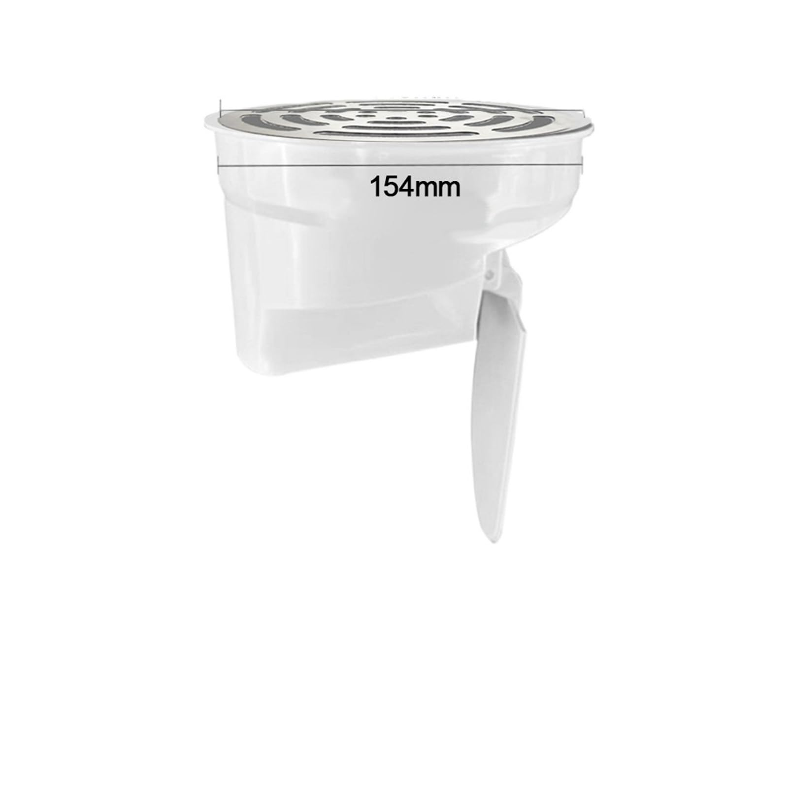 Sewer Backflow Preventer Drainage Pipe Floor Drains Closing Rain Cap Outlet Replacement Strainer Plug(4)