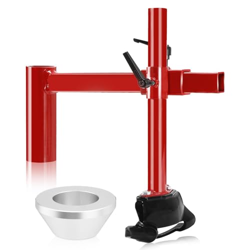 Image of Upgrade Manual Tire Changer Duck Head Adapter Kit with Silver Cone,with Duck Head Tire Changer Fit for Most Car Tires