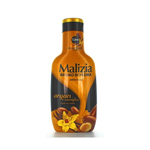 Malizia bagnoschiuma argan e vaniglia 1000 ml