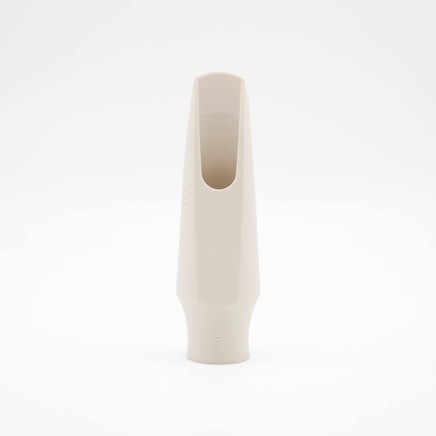 Syos Tenor Saxophone Mouthpiece, Steady Model, 6 Tip Opening, Arctic White, Improve the Sound of your Sax with this Easy-To-Play, Flexible and Homogeneous Tenor Sax Mouthpiece
