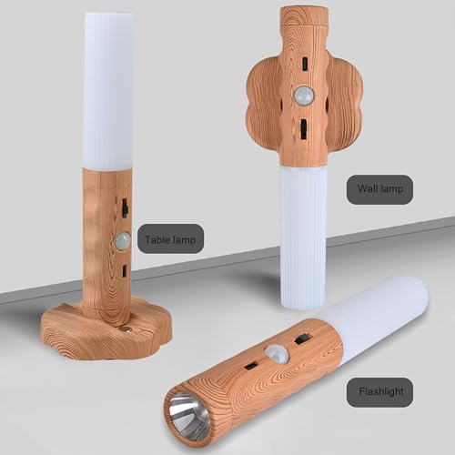 Aplique de pared con sensor de movimiento y batería USB para iluminar sin cables tu hogar 7