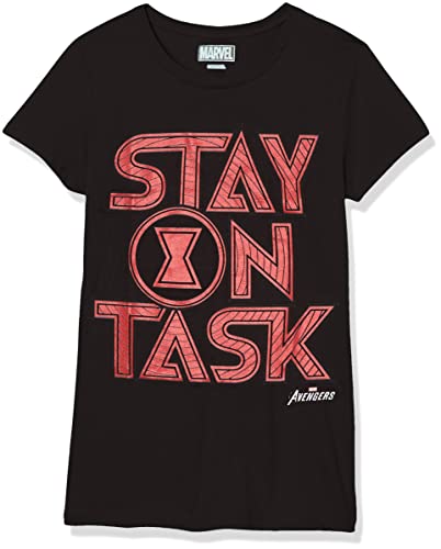 T-shirt Marvel fille manches courtes avec imprimé graphique durable