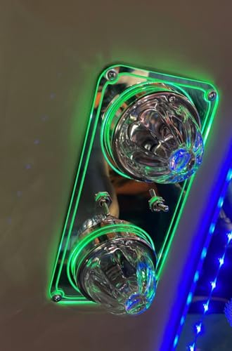 Luces LED azules estilo marco para Peterbilt 389 379 miniatura 3