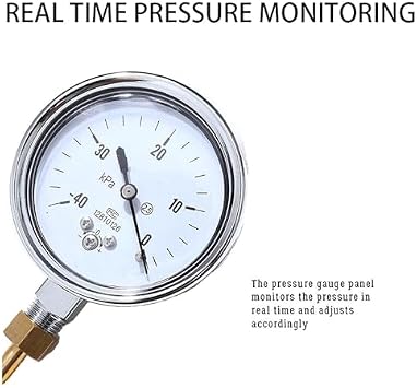 Pectus Excavatum Corrector Vacuum Bell with Pressure Gauge, Physical Therapy Device for Adults and Children, Washable Design