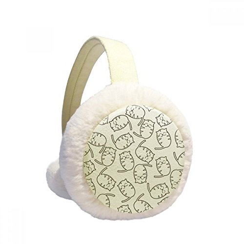 Orejeras de invierno de gato de felpa DIYthinker el regalo unisex ideal