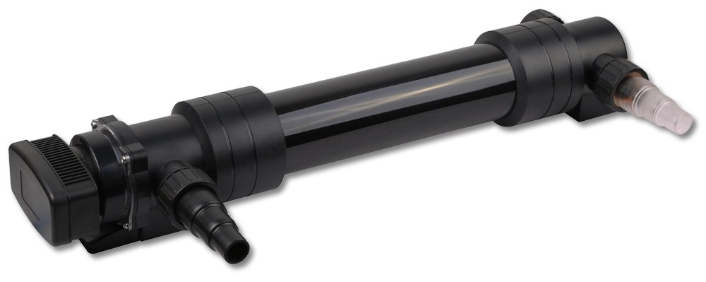 SunSun Kit complet: CBF-350B Filtre de bassin jusqu'à 60000 L Biologique, CUV-636 lampe uv UVC Clarificateur avec 36 Watt Puissance UV-C
