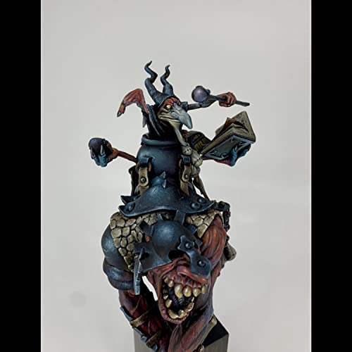 Figura antigua guerrero fantasía resina sin base miniatura 2