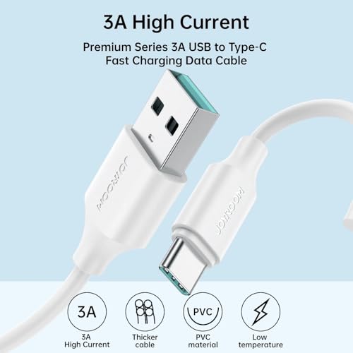 Joyroom S-Uc027A9 3A Usb-A To Type-C Fast Charging Data Cable With 1M Length - Black