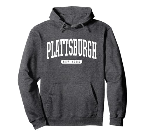Plattsburgh College Hoodie Sweatshirt NY Pullover