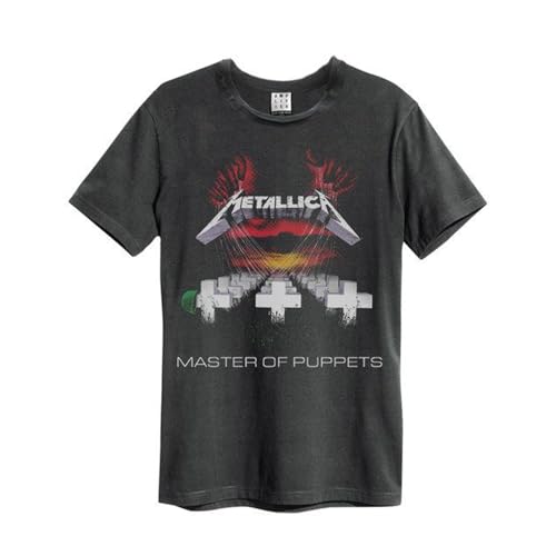 T-shirt Metallica Master of Puppets Amplified idéal pour vos concerts et festivals de métal