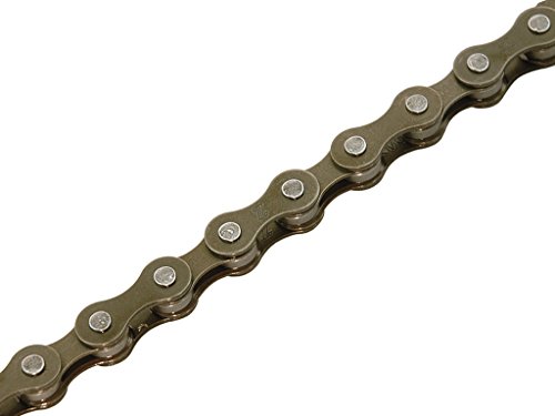 Chaîne BMX KMC Z30H Argent – 112 Maillons Robuste – Monovitesse Acier