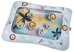 Nuby Animal Adventures Water Mat – Sensory Toys | Interactive Play | Machine Washable Cover | Suitable from 6 Months Plus, 048526890729, Multicolor, One Size
